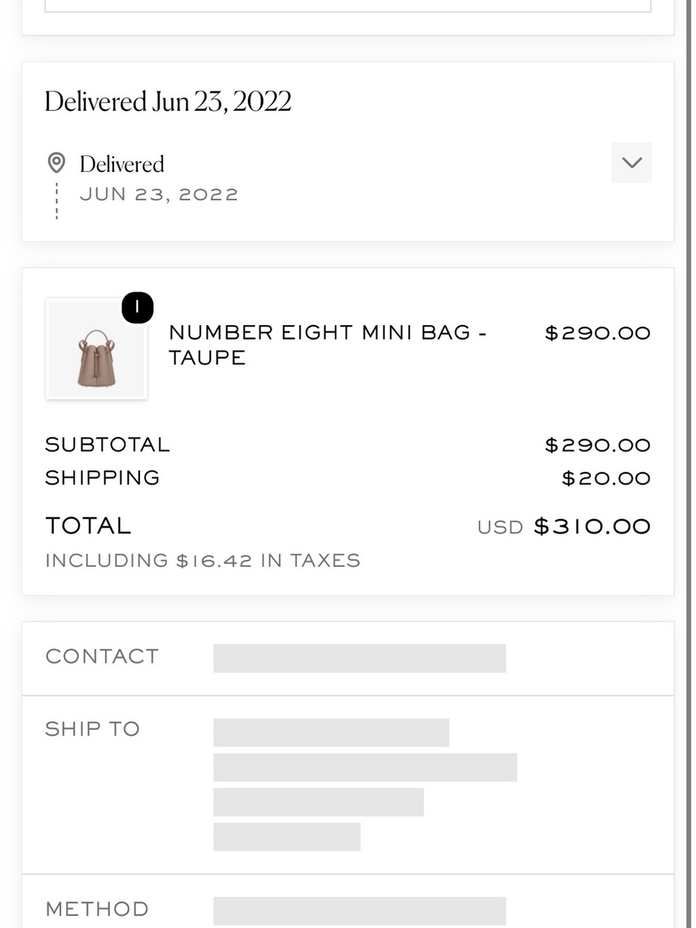Polène Mini Bucket Bag in Light Gray - Picture 5 of 5